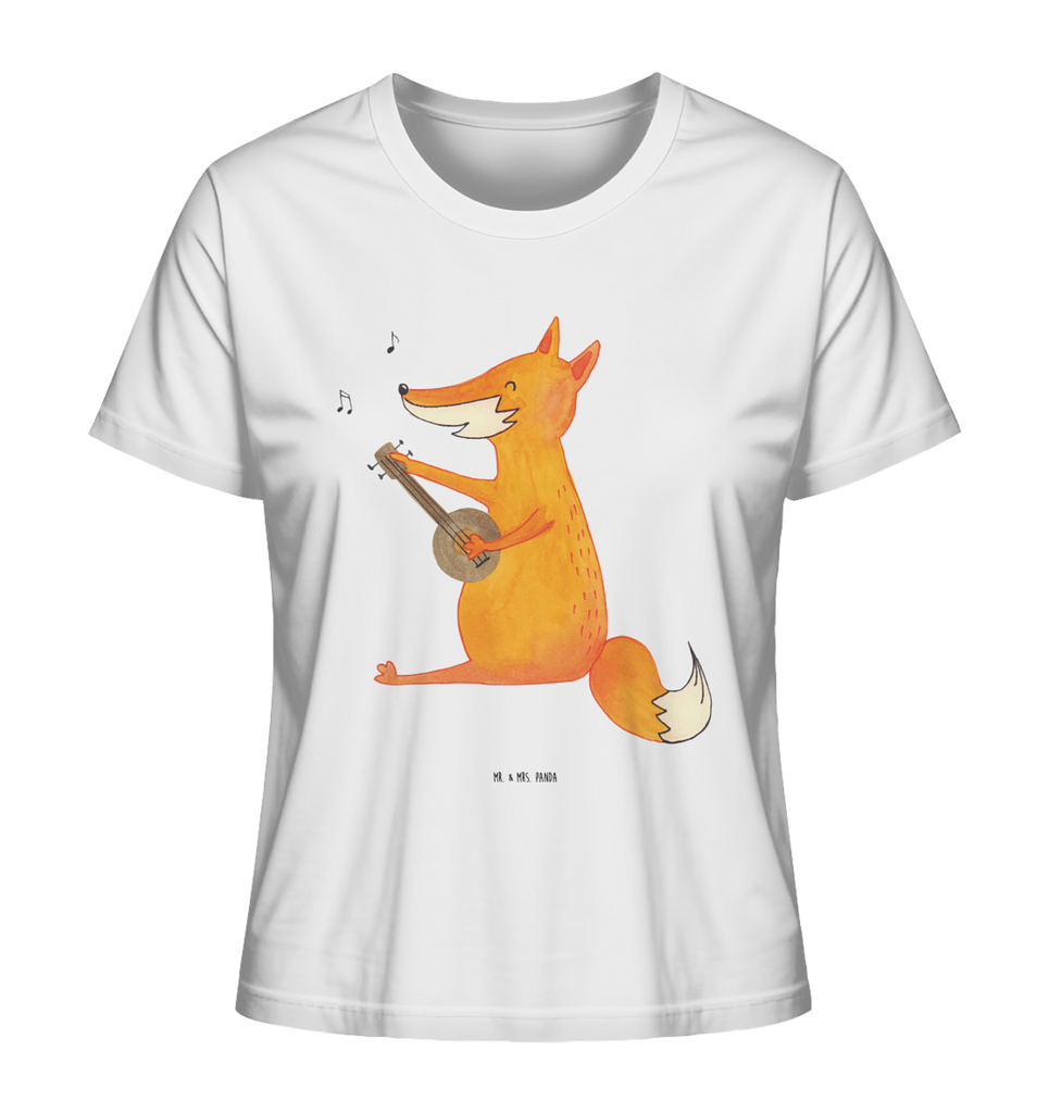 Shirt Damen Fuchs Gitarre T-Shirt, Shirt, Tshirt, Lustiges T-Shirt, T-Shirt mit Spruch, Party, Junggesellenabschied, Jubiläum, Geburstag, Herrn, Damen, Männer, Frauen, Schlafshirt, Nachthemd, Sprüche, Fuchs, Füchse, Geschenk Musiker, Musik Spruch, Musikerin, Sänger, Sängerin, Gitarre