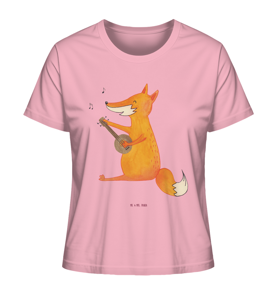 Shirt Damen Fuchs Gitarre T-Shirt, Shirt, Tshirt, Lustiges T-Shirt, T-Shirt mit Spruch, Party, Junggesellenabschied, Jubiläum, Geburstag, Herrn, Damen, Männer, Frauen, Schlafshirt, Nachthemd, Sprüche, Fuchs, Füchse, Geschenk Musiker, Musik Spruch, Musikerin, Sänger, Sängerin, Gitarre