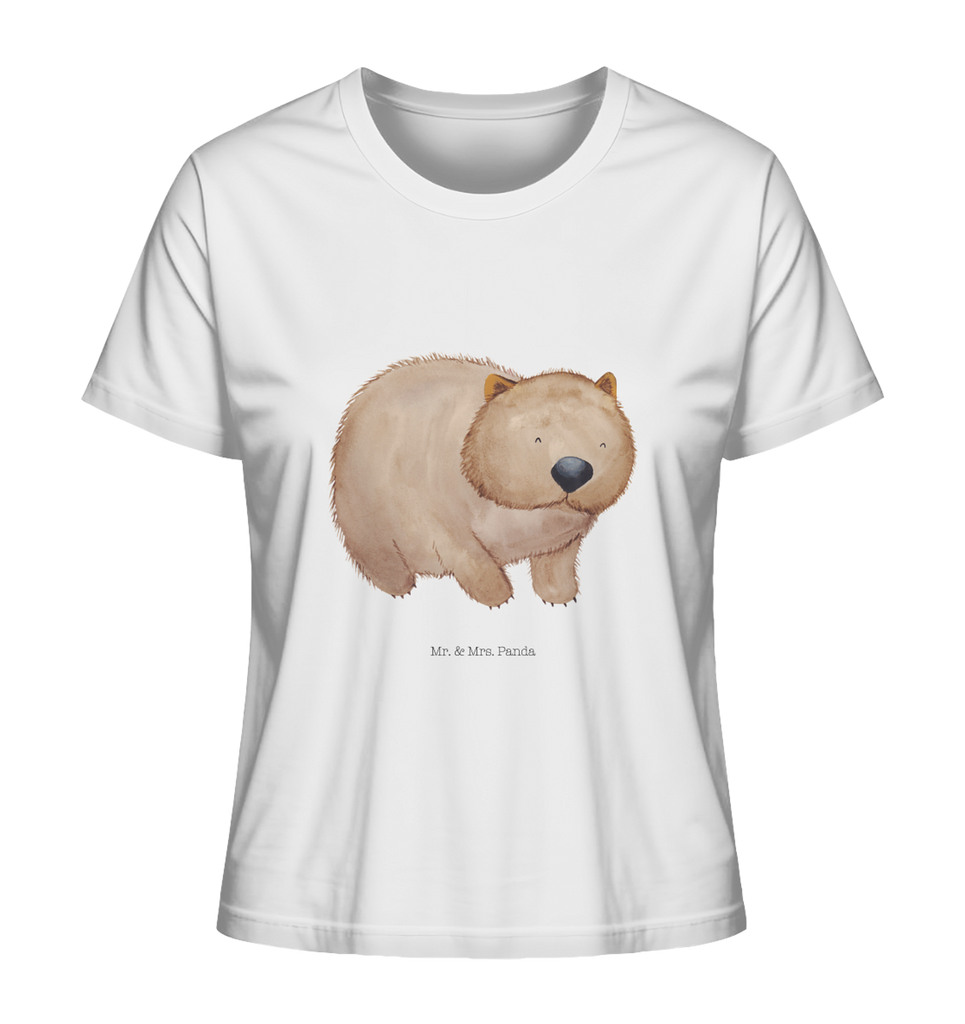 Shirt Damen Wombat T-Shirt, Shirt, Tshirt, Lustiges T-Shirt, T-Shirt mit Spruch, Party, Junggesellenabschied, Jubiläum, Geburstag, Herrn, Damen, Männer, Frauen, Schlafshirt, Nachthemd, Sprüche, Tiermotive, Gute Laune, lustige Sprüche, Tiere, Wombat, Das Leben ist schön, Motivation, Spruch, Australien