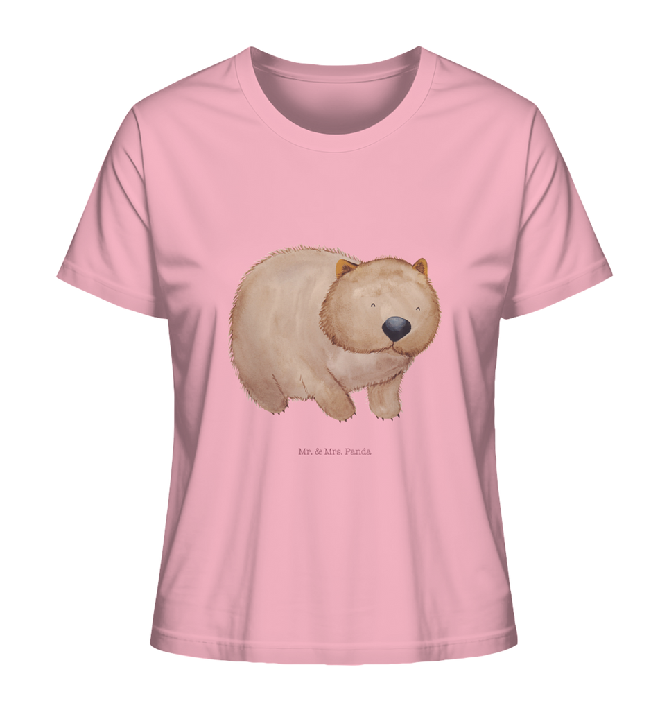 Shirt Damen Wombat T-Shirt, Shirt, Tshirt, Lustiges T-Shirt, T-Shirt mit Spruch, Party, Junggesellenabschied, Jubiläum, Geburstag, Herrn, Damen, Männer, Frauen, Schlafshirt, Nachthemd, Sprüche, Tiermotive, Gute Laune, lustige Sprüche, Tiere, Wombat, Das Leben ist schön, Motivation, Spruch, Australien