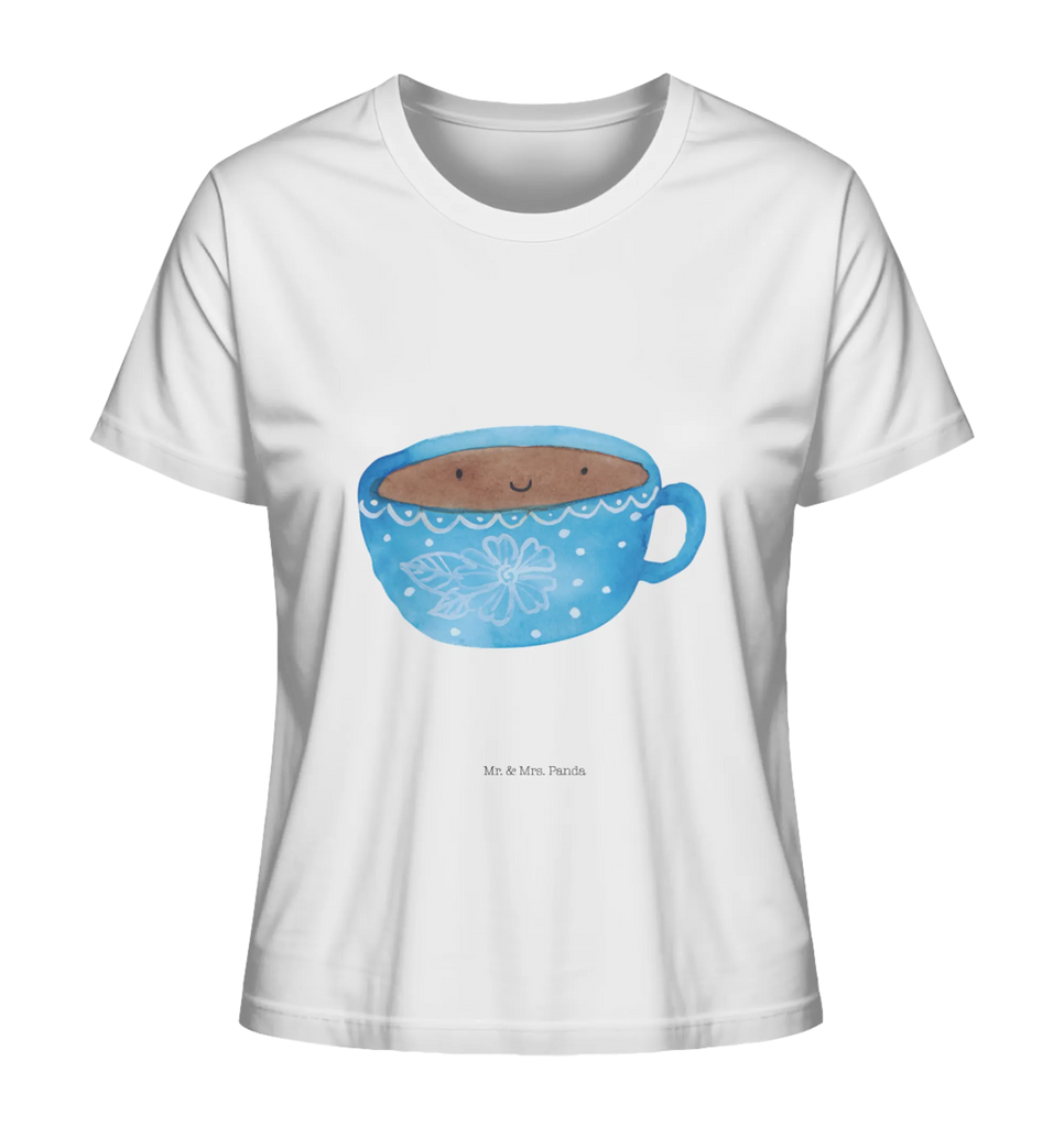 Shirt Damen Kaffee Tasse T-Shirt, Shirt, Tshirt, Lustiges T-Shirt, T-Shirt mit Spruch, Party, Junggesellenabschied, Jubiläum, Geburstag, Herrn, Damen, Männer, Frauen, Schlafshirt, Nachthemd, Sprüche, Tiermotive, Gute Laune, lustige Sprüche, Tiere, Kaffee, Tasse, Liebe, Geschmack, Genuss, Glücklich