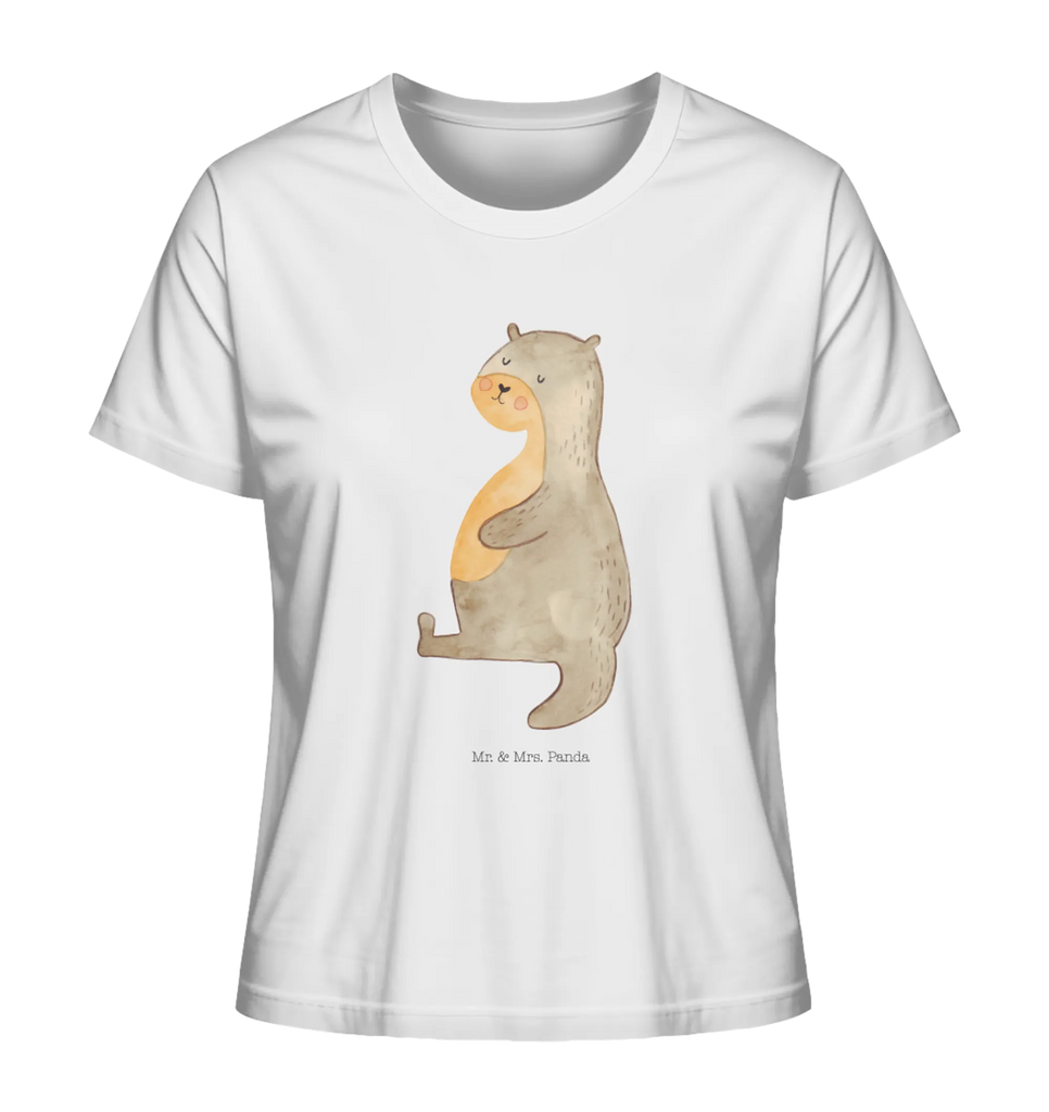 Shirt Damen Otter Bauch T-Shirt, Shirt, Tshirt, Lustiges T-Shirt, T-Shirt mit Spruch, Party, Junggesellenabschied, Jubiläum, Geburstag, Herrn, Damen, Männer, Frauen, Schlafshirt, Nachthemd, Sprüche, Otter, Fischotter, Seeotter, Otter Seeotter See Otter