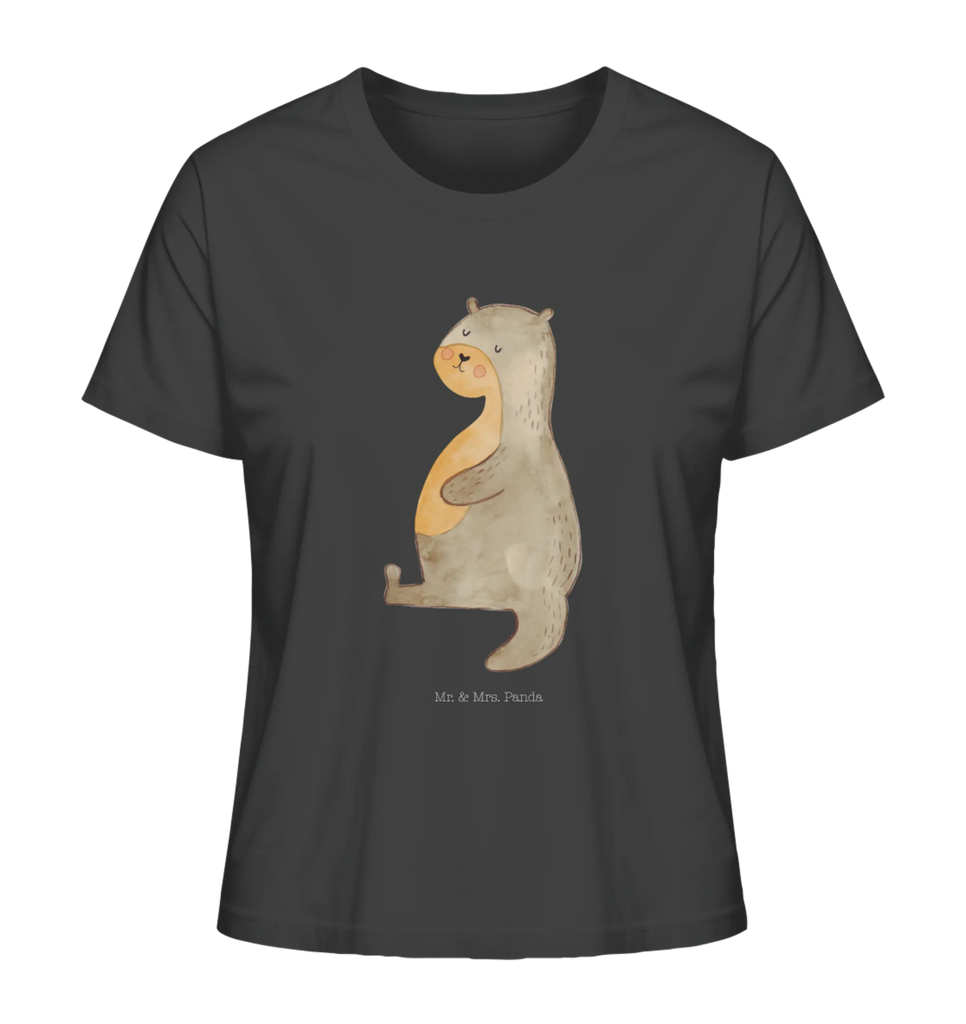 Shirt Damen Otter Bauch T-Shirt, Shirt, Tshirt, Lustiges T-Shirt, T-Shirt mit Spruch, Party, Junggesellenabschied, Jubiläum, Geburstag, Herrn, Damen, Männer, Frauen, Schlafshirt, Nachthemd, Sprüche, Otter, Fischotter, Seeotter, Otter Seeotter See Otter