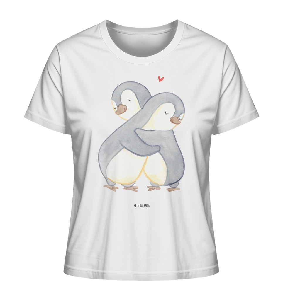 Shirt Damen Pinguine Kuscheln T-Shirt, Shirt, Tshirt, Lustiges T-Shirt, T-Shirt mit Spruch, Party, Junggesellenabschied, Jubiläum, Geburstag, Herrn, Damen, Männer, Frauen, Schlafshirt, Nachthemd, Sprüche, Liebe, Partner, Freund, Freundin, Ehemann, Ehefrau, Heiraten, Verlobung, Heiratsantrag, Liebesgeschenk, Jahrestag, Hocheitstag, Valentinstag, Geschenk für Frauen, Hochzeitstag, Mitbringsel, Geschenk für Freundin, Geschenk für Partner, Liebesbeweis, für Männer, für Ehemann