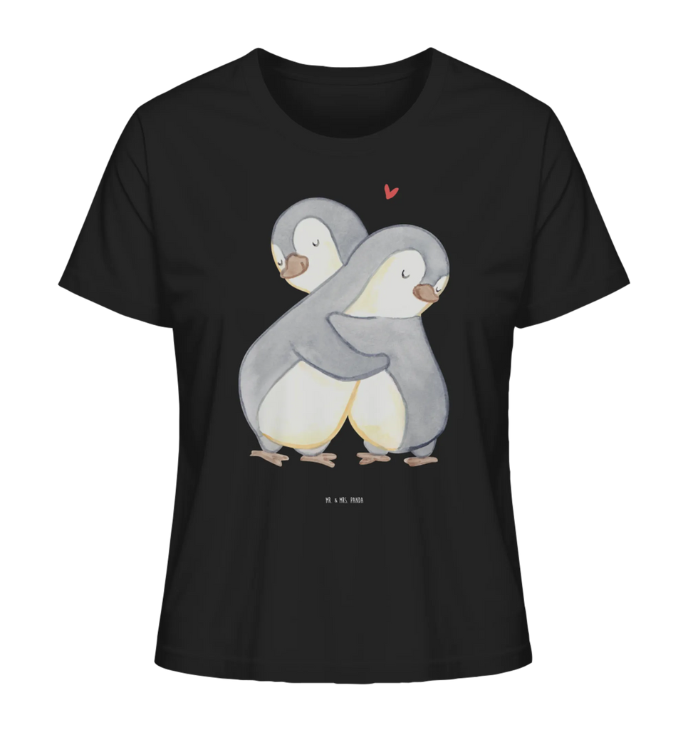 Shirt Damen Pinguine Kuscheln T-Shirt, Shirt, Tshirt, Lustiges T-Shirt, T-Shirt mit Spruch, Party, Junggesellenabschied, Jubiläum, Geburstag, Herrn, Damen, Männer, Frauen, Schlafshirt, Nachthemd, Sprüche, Liebe, Partner, Freund, Freundin, Ehemann, Ehefrau, Heiraten, Verlobung, Heiratsantrag, Liebesgeschenk, Jahrestag, Hocheitstag, Valentinstag, Geschenk für Frauen, Hochzeitstag, Mitbringsel, Geschenk für Freundin, Geschenk für Partner, Liebesbeweis, für Männer, für Ehemann