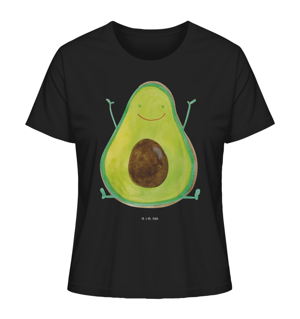 Shirt Damen Avocado Glücklich T-Shirt, Shirt, Tshirt, Lustiges T-Shirt, T-Shirt mit Spruch, Party, Junggesellenabschied, Jubiläum, Geburstag, Herrn, Damen, Männer, Frauen, Schlafshirt, Nachthemd, Sprüche, Avocado, Veggie, Vegan, Gesund, Chaos