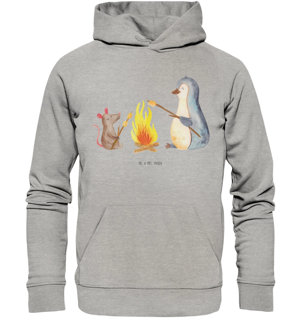 Organic Hoodie Pinguin Lagerfeuer Hoodie, Öko-Hoodie, Kapuzenpullover, Unisex, Männer Hoodie, Frauen Hoodie, Männer Kapuzenpullover, Frauen Kapuzenpullover, Oberteil, Pinguin, Maus, Pinguine, Lagerfeuer, Leben, Arbeit, Job, Motivation, Büro, Büroalltag, Lebensspruch, Lebensmotivation, Neustart, Liebe, grillen, Feuer, Marshmallows