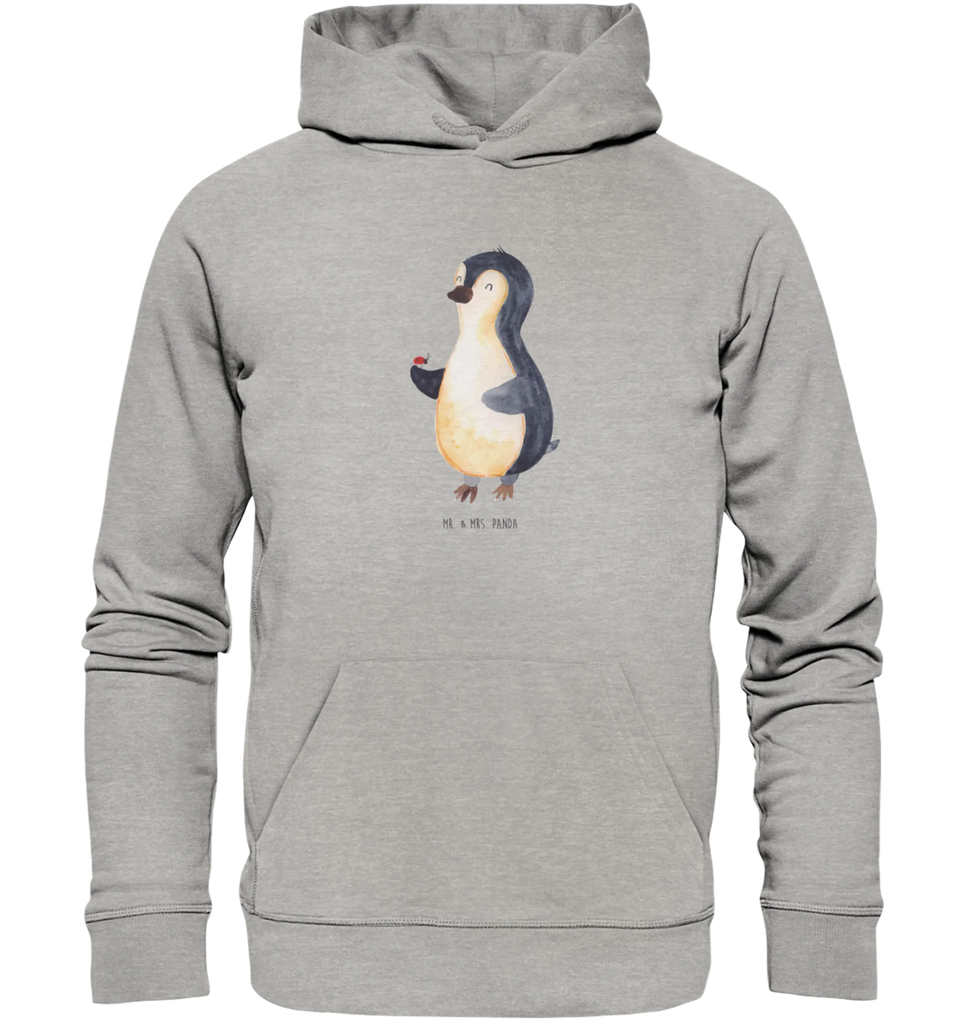 Organic Hoodie Pinguin Marienkäfer Hoodie, Öko-Hoodie, Kapuzenpullover, Unisex, Männer Hoodie, Frauen Hoodie, Männer Kapuzenpullover, Frauen Kapuzenpullover, Oberteil, Pinguin, Pinguine, Marienkäfer, Liebe, Wunder, Glück, Freude, Lebensfreude