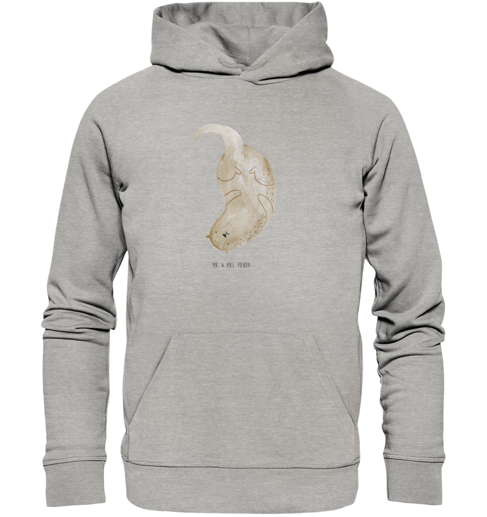 Organic Hoodie Otter Kopfüber Hoodie, Öko-Hoodie, Kapuzenpullover, Unisex, Männer Hoodie, Frauen Hoodie, Männer Kapuzenpullover, Frauen Kapuzenpullover, Oberteil, Otter, Fischotter, Seeotter, Otter Seeotter See Otter