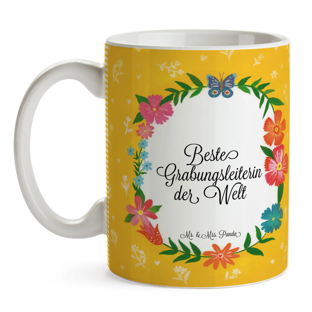 Tasse Grabungsleiterin Tasse, Kaffeetasse, Teetasse, Becher, Kaffeebecher, Teebecher, Keramiktasse, Porzellantasse, Büro Tasse, Geschenk Tasse, Tasse Sprüche, Tasse Motive, Kaffeetassen, Tasse bedrucken, Designer Tasse, Cappuccino Tassen, Schöne Teetassen, Geschenk