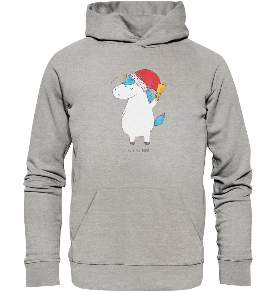 Organic Hoodie Einhorn Weihnachtsmann Hoodie, Öko-Hoodie, Kapuzenpullover, Unisex, Männer Hoodie, Frauen Hoodie, Männer Kapuzenpullover, Frauen Kapuzenpullover, Oberteil, Einhorn, Einhörner, Einhorn Deko, Pegasus, Unicorn, Gin, Schokolade, Schoki, Weihnachten, Weihnachtsmann, Nikolaus, Wunschzettel, Wunschliste, Feenstaub