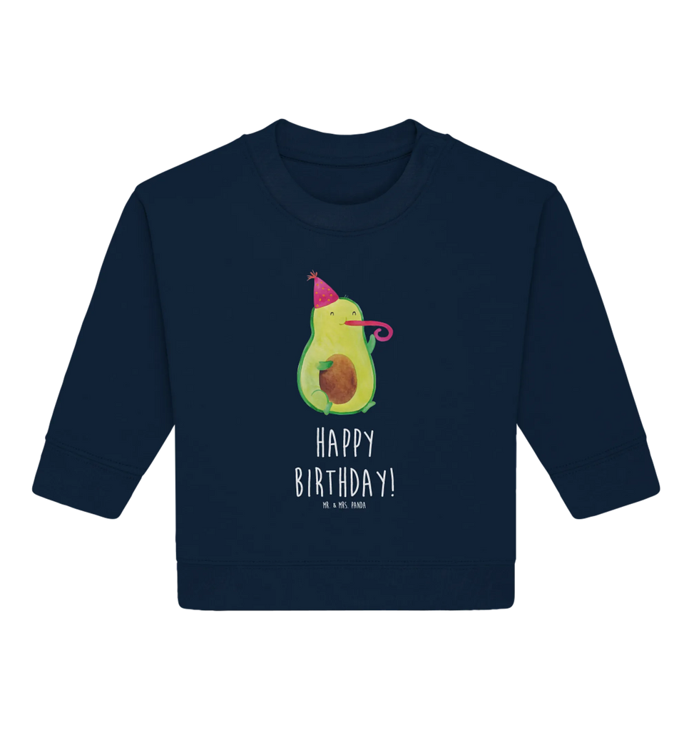 Organic Baby Pullover Avocado Geburtstag Baby Bullover, Baby Sweatshirt, Avocado, Veggie, Vegan, Gesund