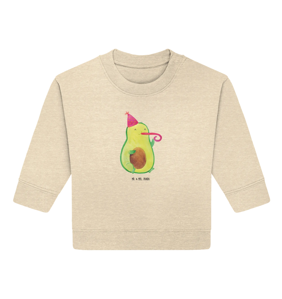 Organic Baby Pullover Avocado Geburtstag Baby Bullover, Baby Sweatshirt, Avocado, Veggie, Vegan, Gesund