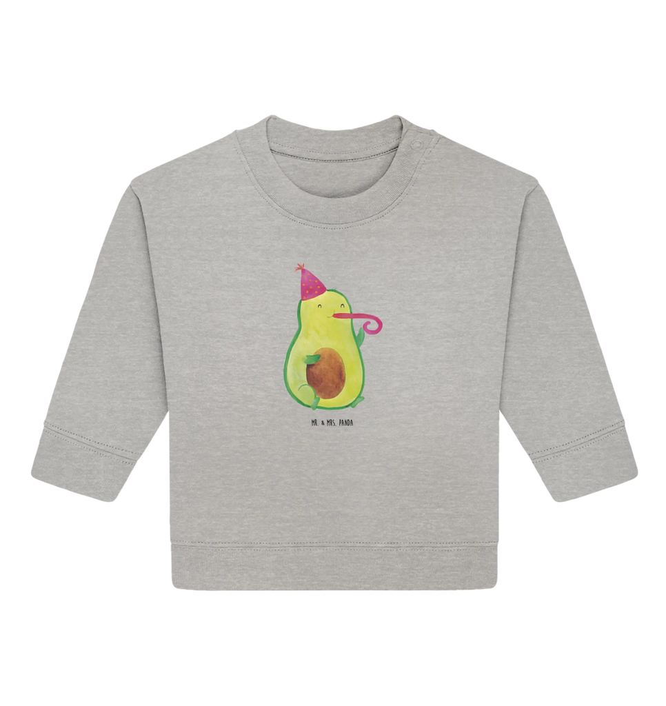 Organic Baby Pullover Avocado Geburtstag Baby Bullover, Baby Sweatshirt, Avocado, Veggie, Vegan, Gesund