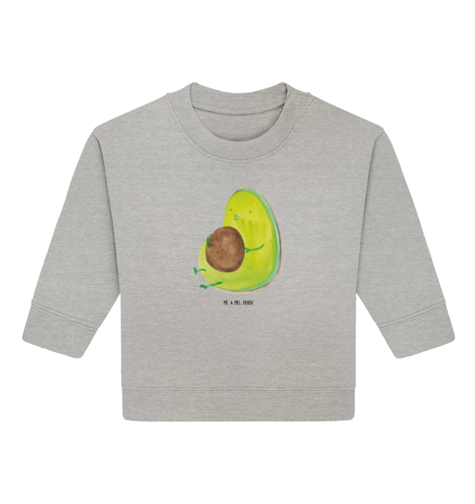 Organic Baby Pullover Avocado Pfeifen Baby Bullover, Baby Sweatshirt, Avocado, Veggie, Vegan, Gesund, Diät, Abnehmen, Ernährung, dick sein