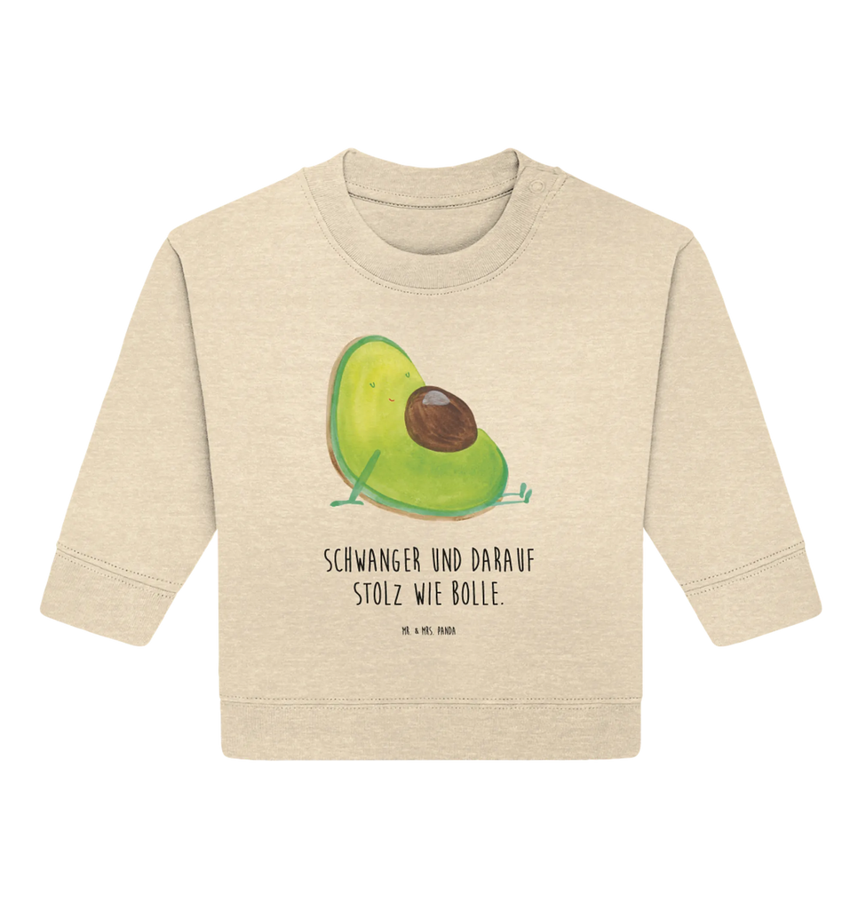 Organic Baby Pullover Avocado Schwangerschaft Baby Bullover, Baby Sweatshirt, Avocado, Veggie, Vegan, Gesund, schwanger, Schwangerschaft, Babyparty, Babyshower