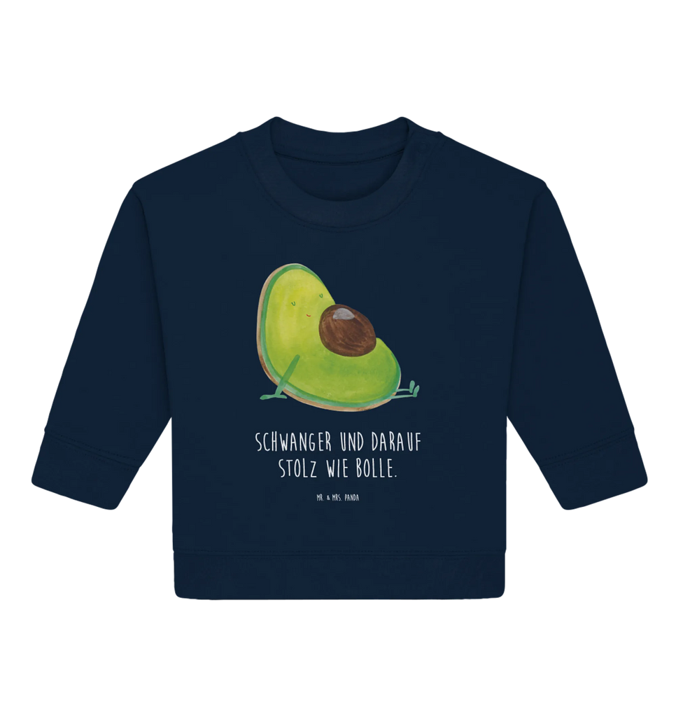 Organic Baby Pullover Avocado Schwangerschaft Baby Bullover, Baby Sweatshirt, Avocado, Veggie, Vegan, Gesund, schwanger, Schwangerschaft, Babyparty, Babyshower