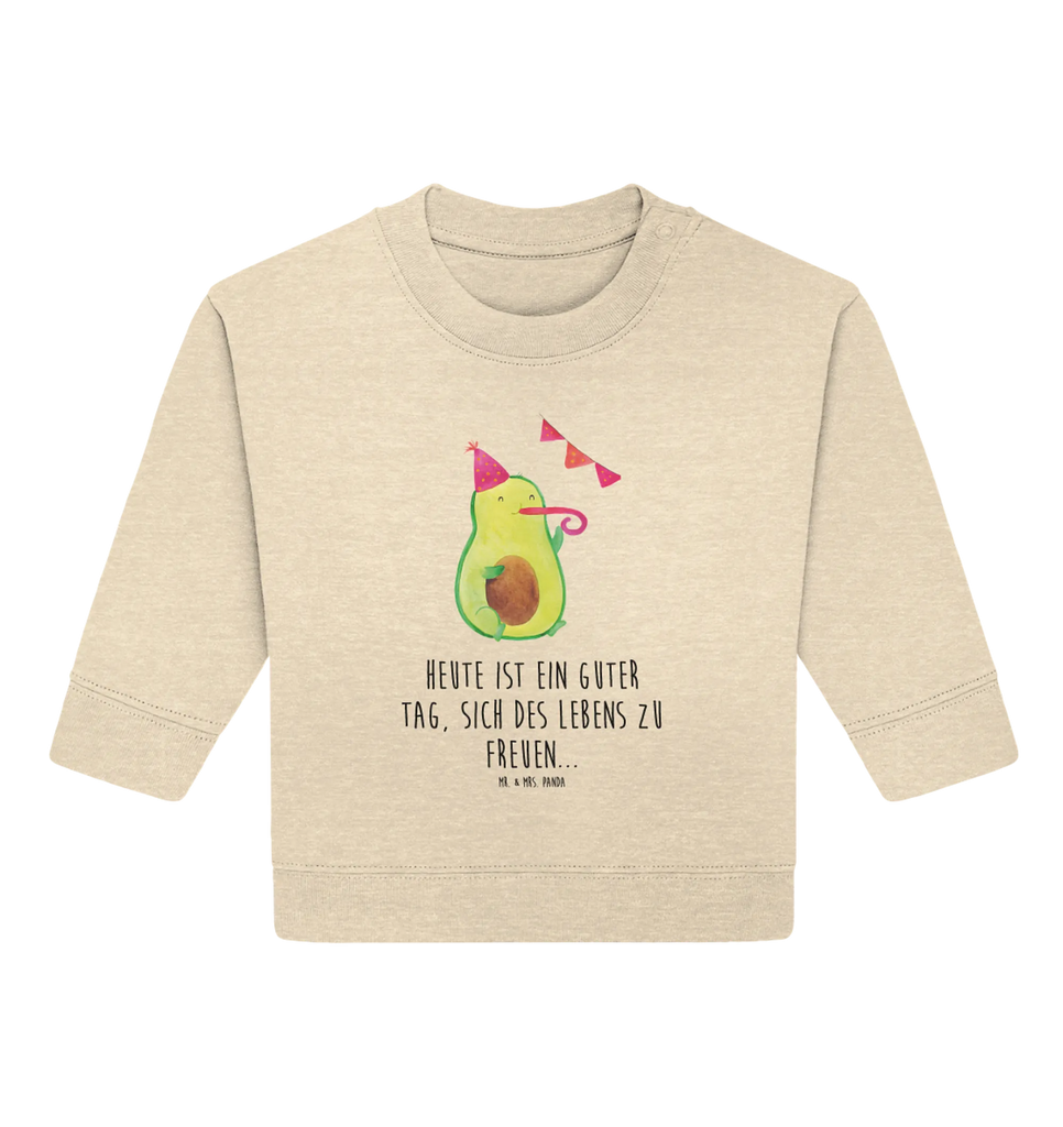 Organic Baby Pullover Avocado Party Baby Bullover, Baby Sweatshirt, Avocado, Veggie, Vegan, Gesund, Avocados, Party, Geburtstag, Geburtstagsfeier, Happy Birthday, Feier, Feierei, Lieblingstag, Prüfung, Abifeier, Abi, Bestanden, Jahrestag, Jubiläum, Firmenfeier, Klassenfeier, Schulabschluss, Abschluss