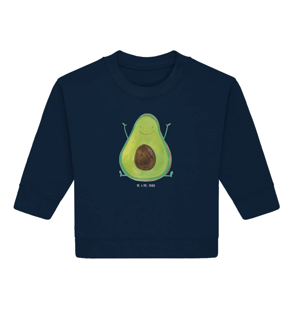 Organic Baby Pullover Avocado Glücklich Baby Bullover, Baby Sweatshirt, Avocado, Veggie, Vegan, Gesund, Chaos