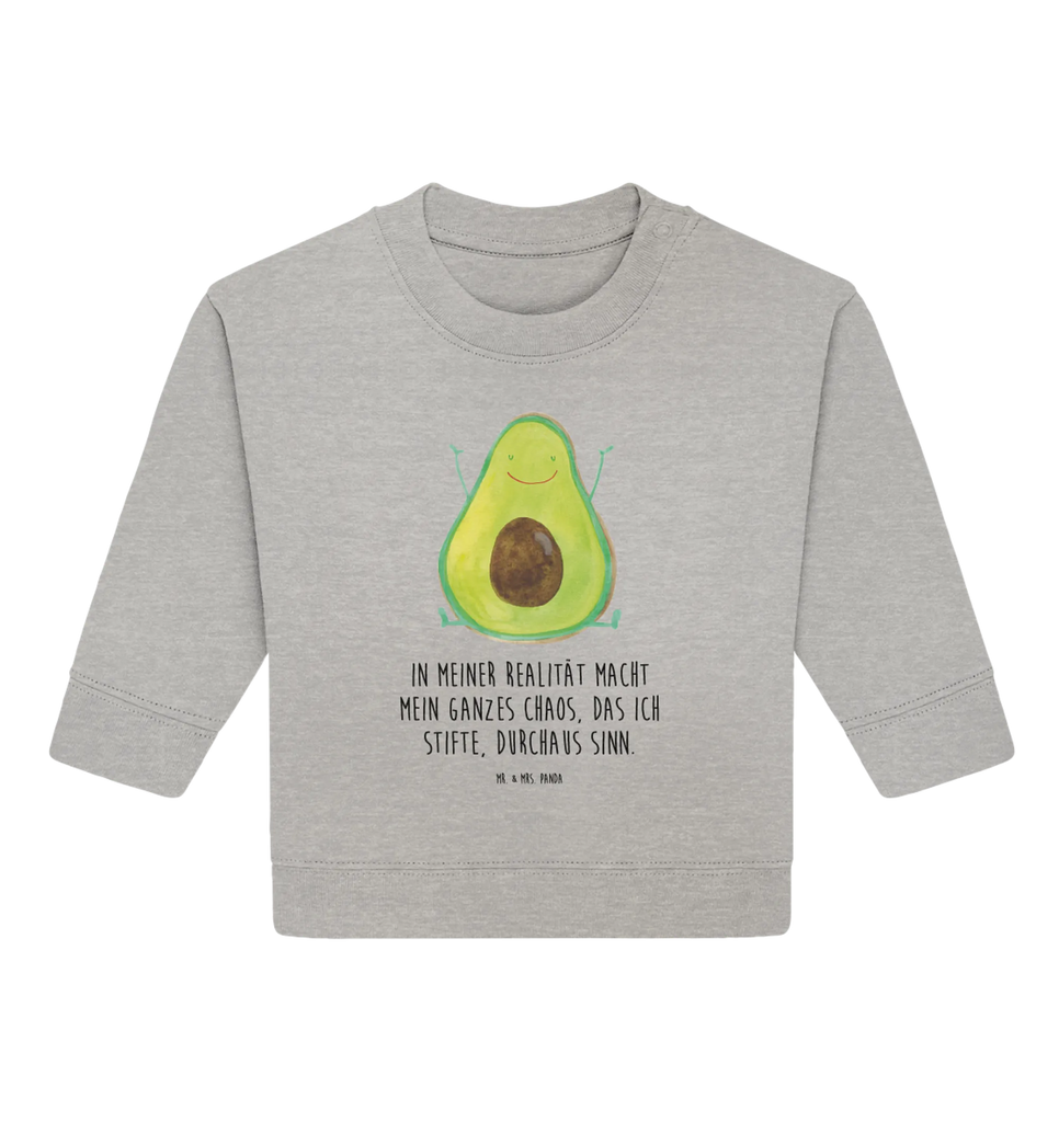 Organic Baby Pullover Avocado Glücklich Baby Bullover, Baby Sweatshirt, Avocado, Veggie, Vegan, Gesund, Chaos