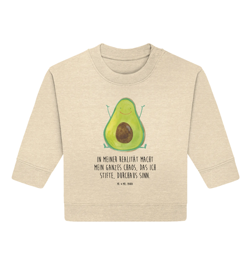 Organic Baby Pullover Avocado Glücklich Baby Bullover, Baby Sweatshirt, Avocado, Veggie, Vegan, Gesund, Chaos