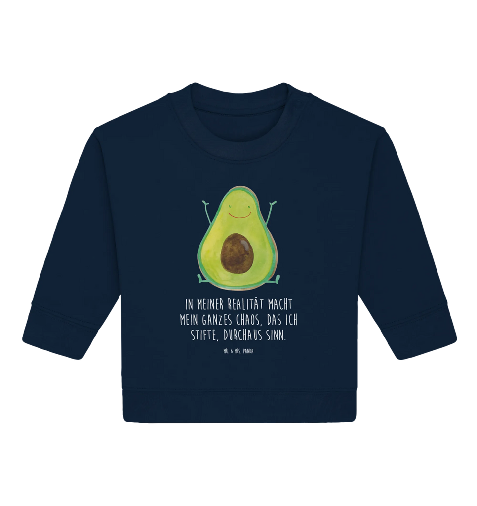 Organic Baby Pullover Avocado Glücklich Baby Bullover, Baby Sweatshirt, Avocado, Veggie, Vegan, Gesund, Chaos