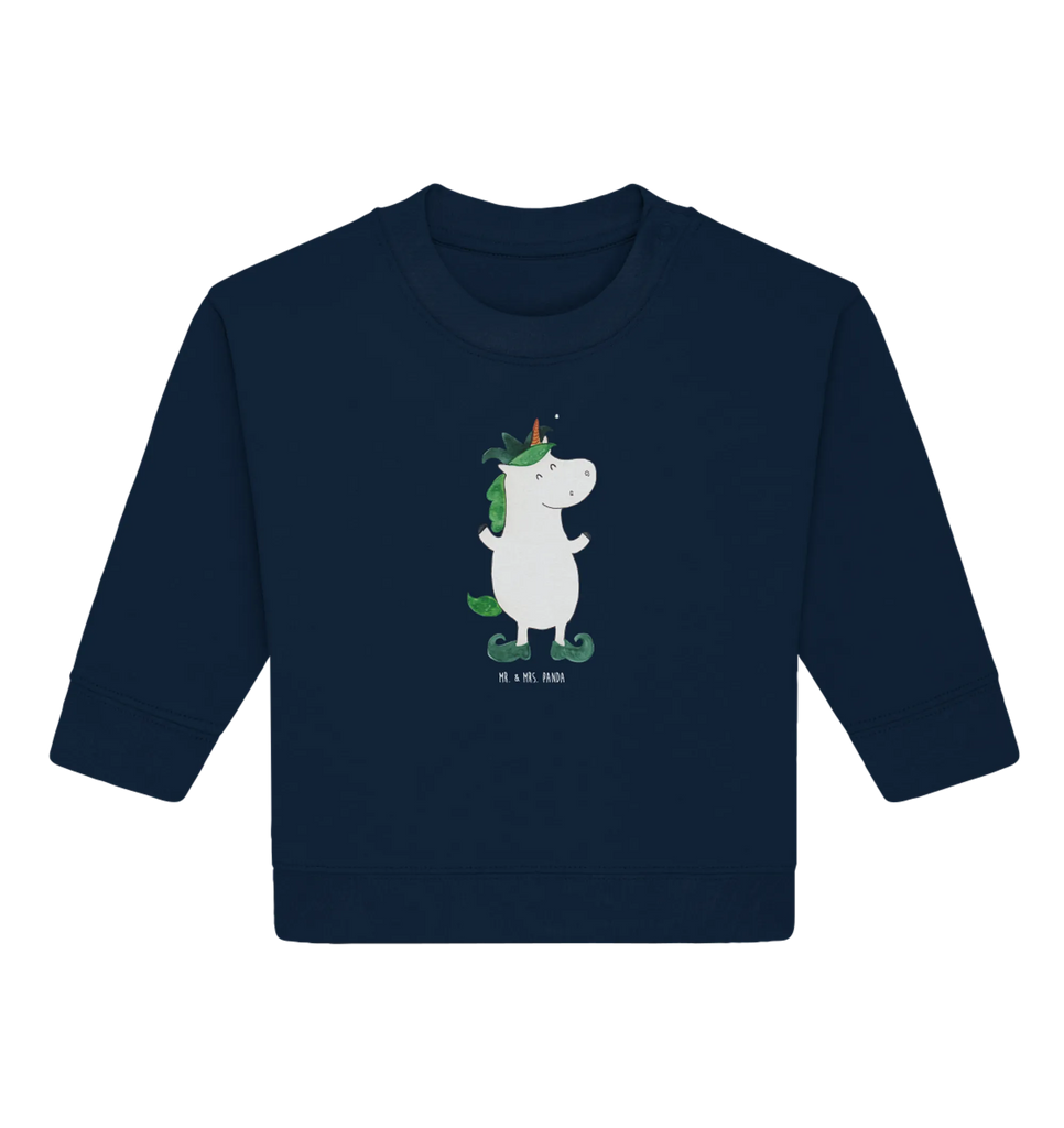 Organic Baby Pullover Einhorn Joker Baby Bullover, Baby Sweatshirt, Einhorn, Einhörner, Einhorn Deko, Pegasus, Unicorn, Hofnarr, Kasper, Gaukler, Mittelalter