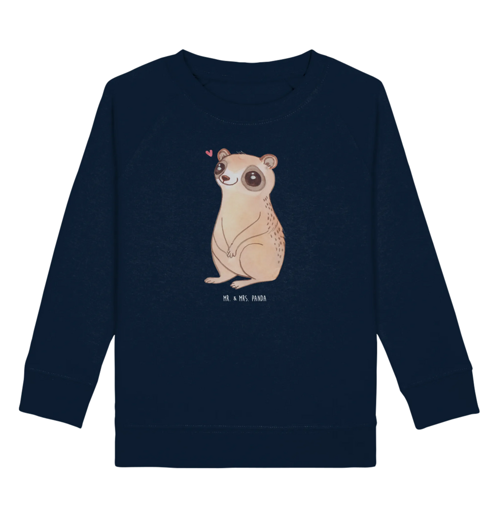 Organic Kinder Pullover Plumplori Glücklich Kinder Pullover, Kinder Sweatshirt, Jungen, Mädchen, Tiermotive, Gute Laune, lustige Sprüche, Tiere, Plumplori, Niedlich, Glück