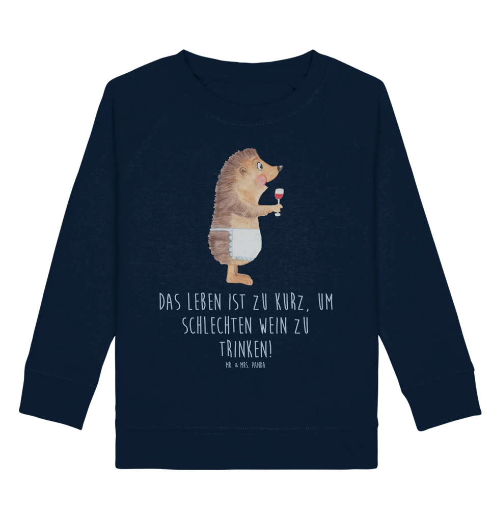 Organic Kinder Pullover Igel mit Wein Kinder Pullover, Kinder Sweatshirt, Jungen, Mädchen, Tiermotive, Gute Laune, lustige Sprüche, Tiere, Wein Spruch, Igel, Geschenk Weintrinker, Geschenk Weinliebhaber, Wein Deko, Weinglas, Rotwein, Weißwein, Wein trinken