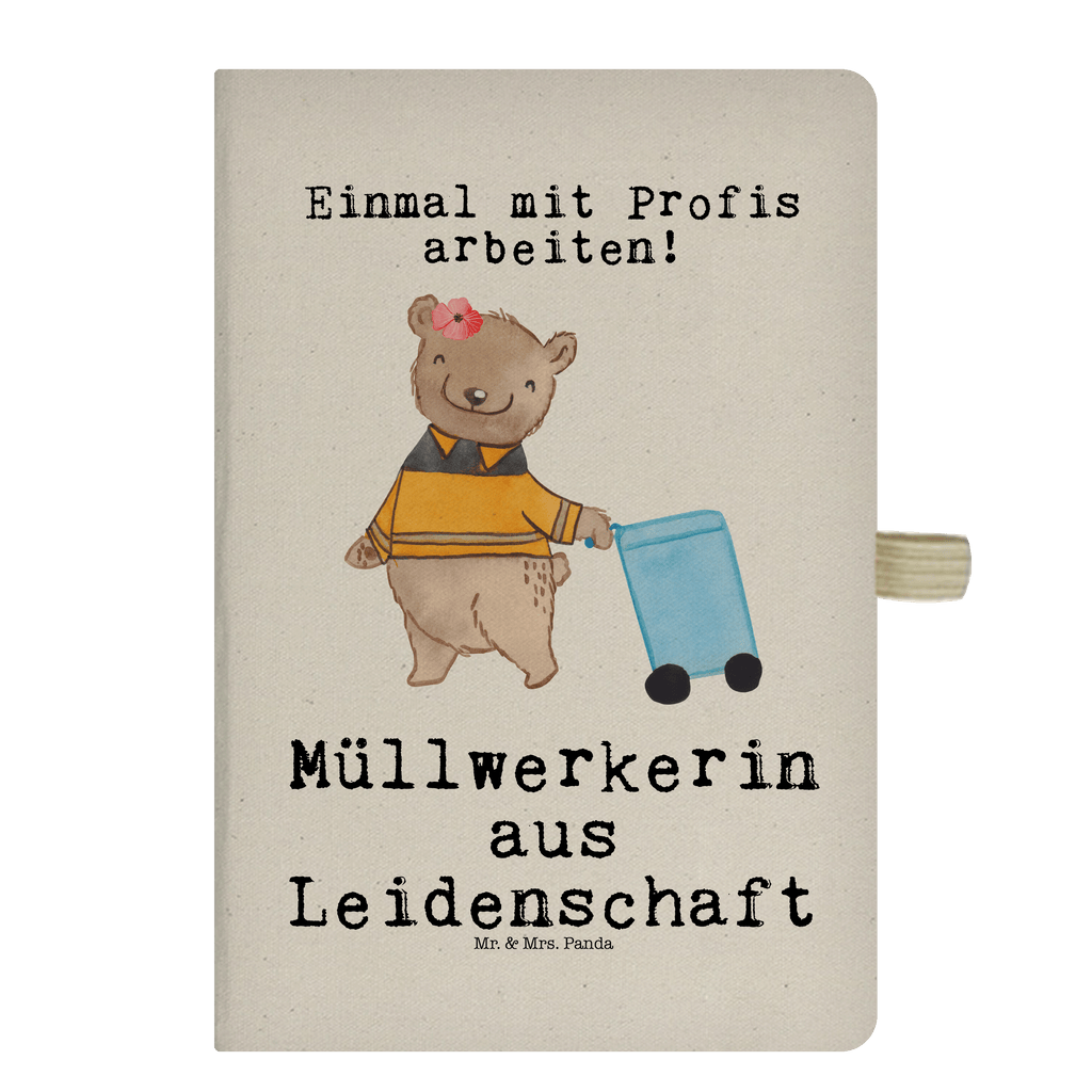 Baumwoll Notizbuch Müllwerkerin aus Leidenschaft Notizen, Eintragebuch, Tagebuch, Notizblock, Adressbuch, Journal, Kladde, Skizzenbuch, Notizheft, Schreibbuch, Schreibheft, Beruf, Ausbildung, Jubiläum, Abschied, Rente, Kollege, Kollegin, Geschenk, Schenken, Arbeitskollege, Mitarbeiter, Firma, Danke, Dankeschön, Müllwerkerin, Fachkraft Kreislauf- und Abfallwirtschaft, Müllentsorgerin, Kehrichtfrau, Müllfrau, Müllfahreriin