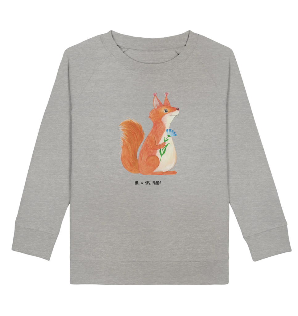 Organic Kinder Pullover Eichhörnchen Blume Kinder Pullover, Kinder Sweatshirt, Jungen, Mädchen, Tiermotive, Gute Laune, lustige Sprüche, Tiere, Eichhörnchen, Eichhorn, Spruch positiv, Lachen, Spaß, Motivation Sprüche, Motivation Bilder, glücklich Spruch, Spruch Deko