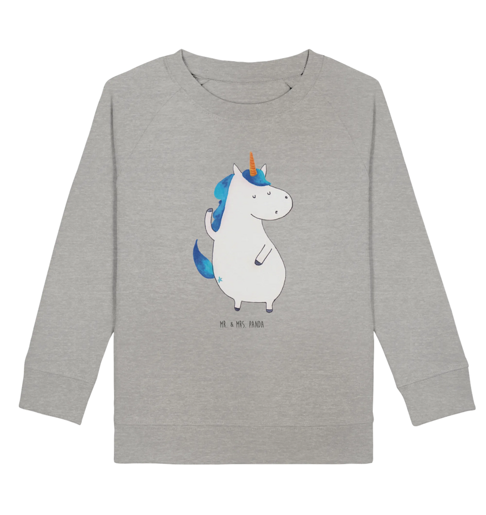 Organic Kinder Pullover Einhorn Mann Kinder Pullover, Kinder Sweatshirt, Jungen, Mädchen, Einhorn, Einhörner, Einhorn Deko, Pegasus, Unicorn, cool, Mann, Freundin, Familie, bester Freund, BFF, Party, hübsch, beste