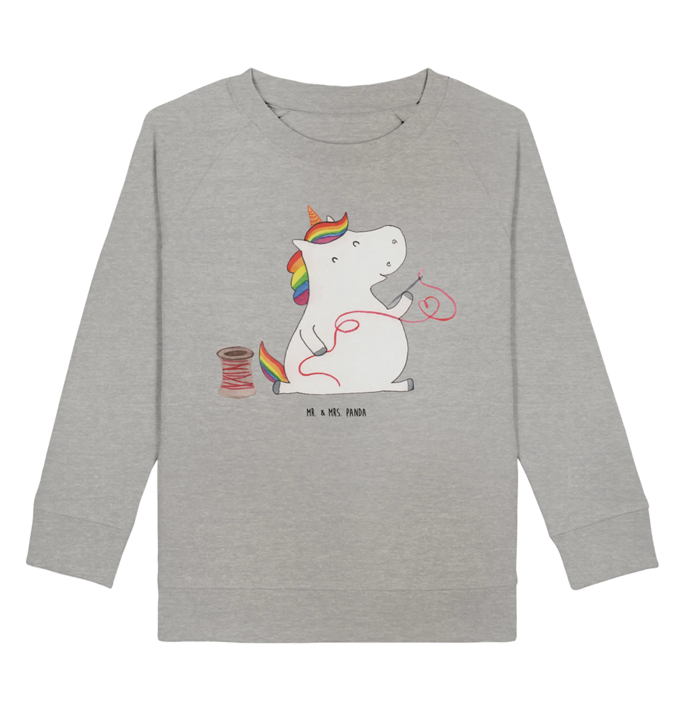 Organic Kinder Pullover Einhorn Näherin Kinder Pullover, Kinder Sweatshirt, Jungen, Mädchen, Einhorn, Einhörner, Einhorn Deko, Pegasus, Unicorn, Näherin, nähen, Freundin, Häkeln, Stricken, basteln, Nähzimmer