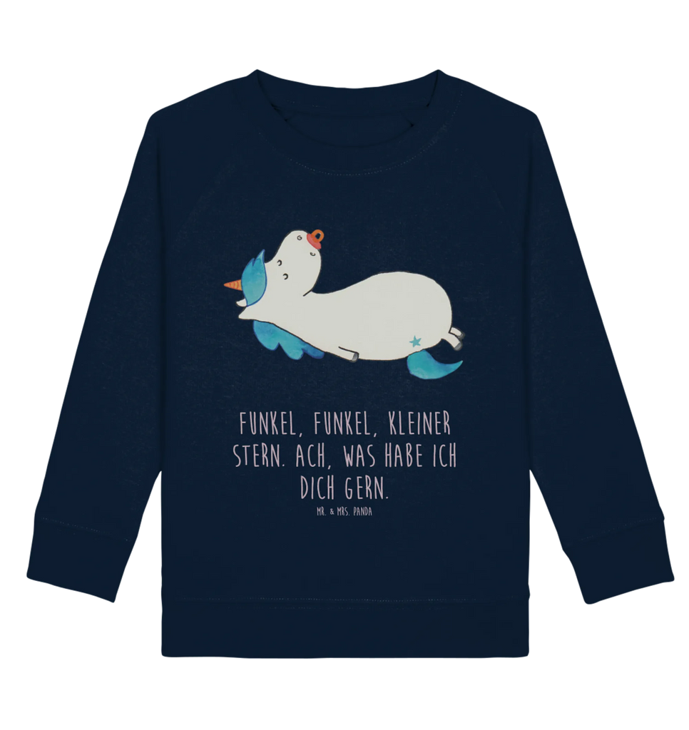 Organic Kinder Pullover Einhorn Schnullie Kinder Pullover, Kinder Sweatshirt, Jungen, Mädchen, Einhorn, Einhörner, Einhorn Deko, Unicorn, Baby, Kleinkind, Geburt, Geburtstag, Säugling, Schnuller, Geschenk Geburt, Mutter, Mama