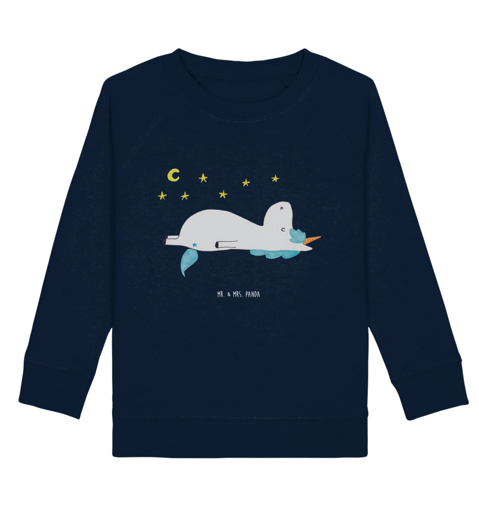 Organic Kinder Pullover Einhorn Sternenhimmel Kinder Pullover, Kinder Sweatshirt, Jungen, Mädchen, Einhorn, Einhörner, Einhorn Deko, Unicorn, Sterne, Dachschaden, Verrückt, Sternenhimmel