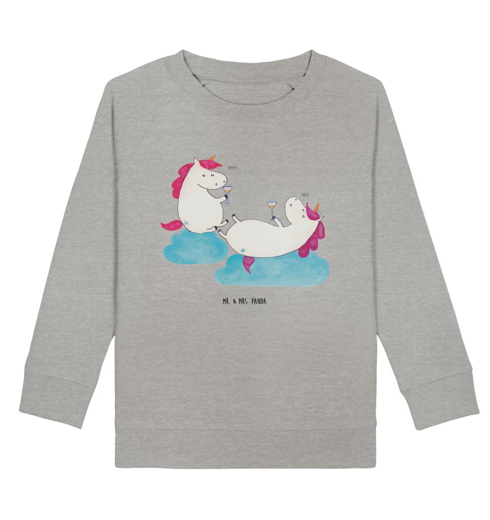 Organic Kinder Pullover Einhorn Sekt Kinder Pullover, Kinder Sweatshirt, Jungen, Mädchen, Einhorn, Einhörner, Einhorn Deko, Unicorn, Freundinnen, Freundin, BFF, Sekt, Mädelsabend, Spaß, Party, Korken, Anstoßen, Beste