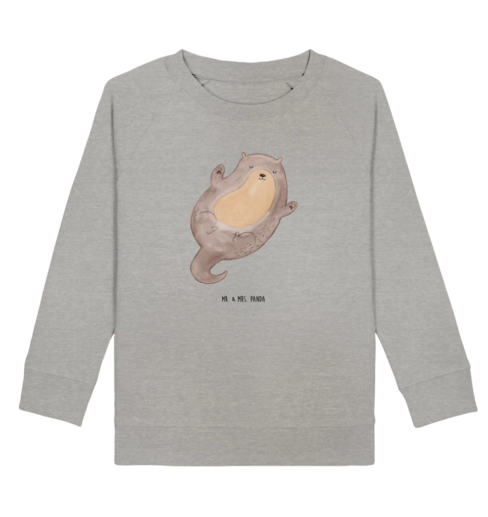 Organic Kinder Pullover Otter Umarmen Kinder Pullover, Kinder Sweatshirt, Jungen, Mädchen, Otter, Fischotter, Seeotter, Otter Seeotter See Otter