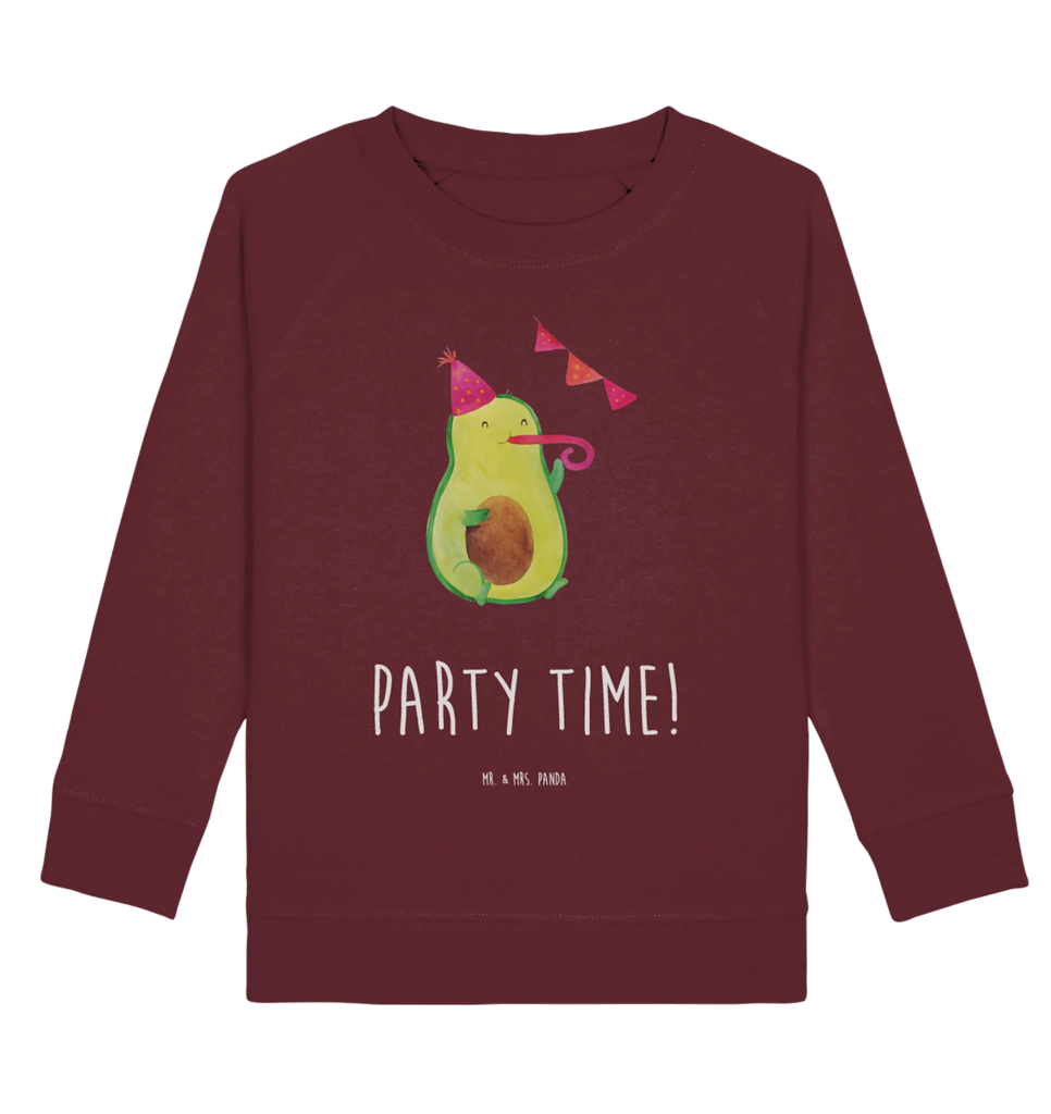 Organic Kinder Pullover Avocado Party Time Kinder Pullover, Kinder Sweatshirt, Jungen, Mädchen, Avocado, Veggie, Vegan, Gesund