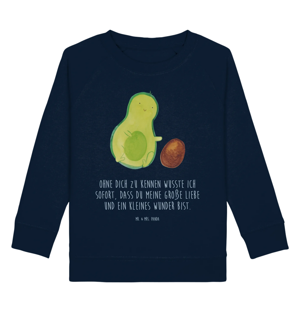 Organic Kinder Pullover Avocado rollt Kern Kinder Pullover, Kinder Sweatshirt, Jungen, Mädchen, Avocado, Veggie, Vegan, Gesund, Avocados, Schwanger, Geburt, Geburtstag, Säugling, Kind, erstes Kind, zur Geburt, Schwangerschaft, Babyparty, Baby, große Liebe, Liebe, Love