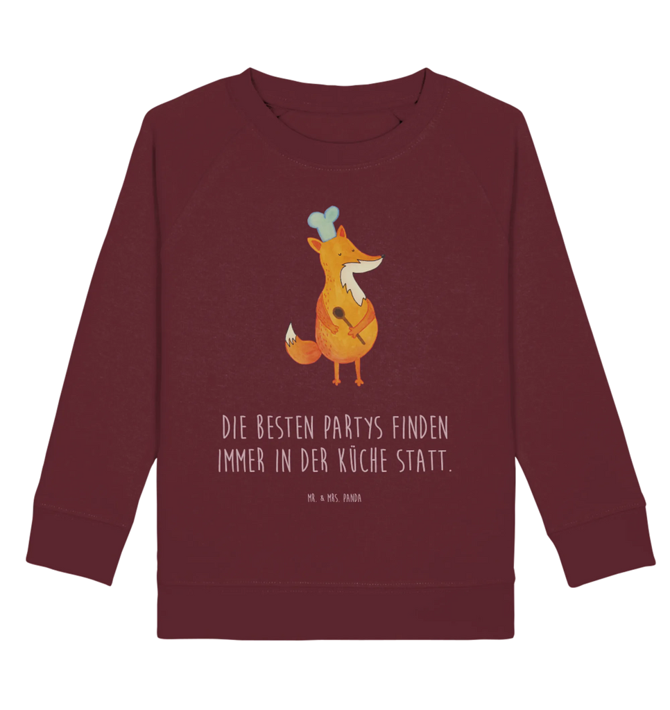 Organic Kinder Pullover Fuchs Koch Kinder Pullover, Kinder Sweatshirt, Jungen, Mädchen, Fuchs, Füchse, Koch Geschenk, Küche Spruch, Küche Deko, Köche, Bäcker, Party Spruch, Spruch lustig, witzig