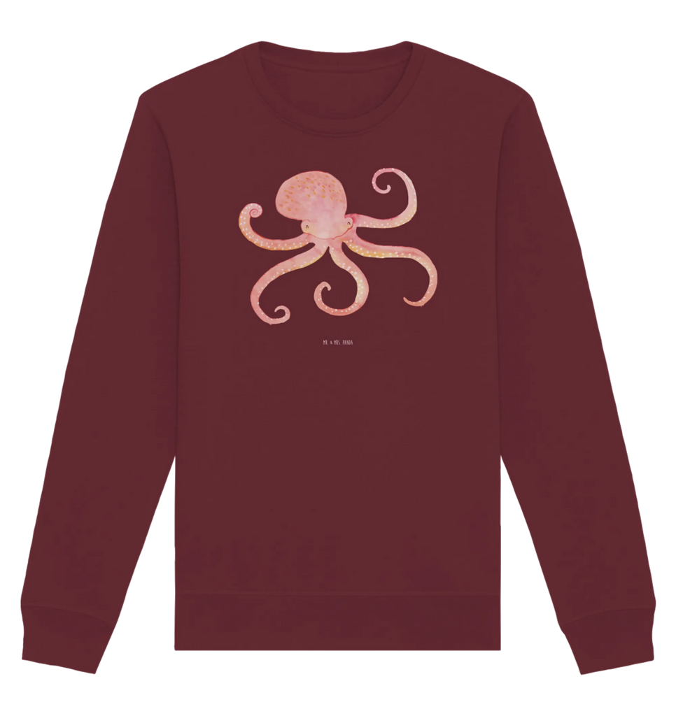 Organic Pullover Tintenfisch Pullover, Pullover Männer, Pullover Frauen, Sweatshirt, Sweatshirt Männer, Sweatshirt Frauen, Unisex, Tiermotive, Gute Laune, lustige Sprüche, Tiere, Meer, Meerestier, Krake, Tintenfisch, Arme, Wasser, Ozean