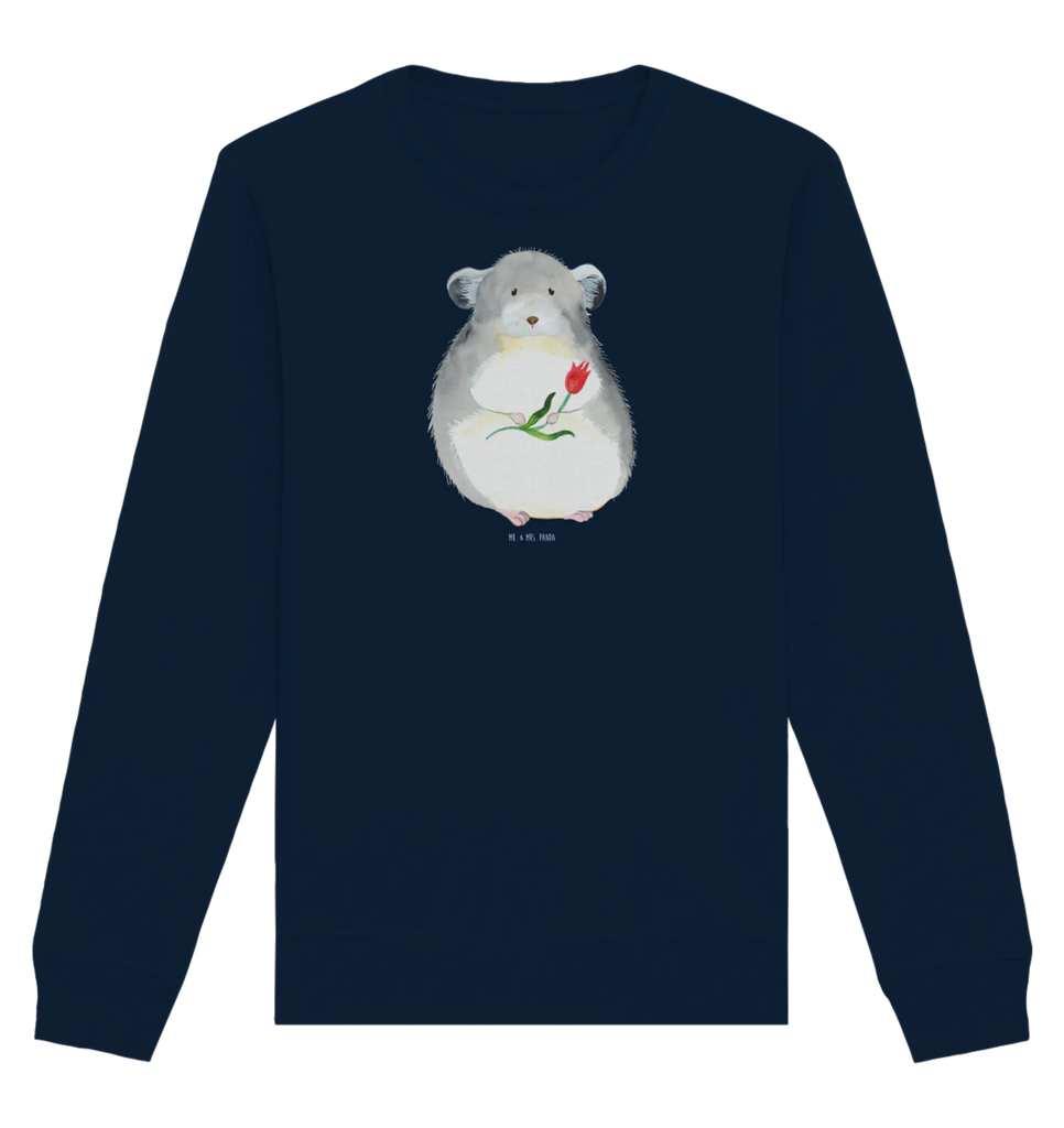 Organic Pullover Chinchilla Blume Pullover, Pullover Männer, Pullover Frauen, Sweatshirt, Sweatshirt Männer, Sweatshirt Frauen, Unisex, Tiermotive, Gute Laune, lustige Sprüche, Tiere, Chinchilla, Chinchillas, Liebeskummer, Kummer, Depressionen, traurig sein, Chaos, Glücklichsein, Büro, Büroalltag