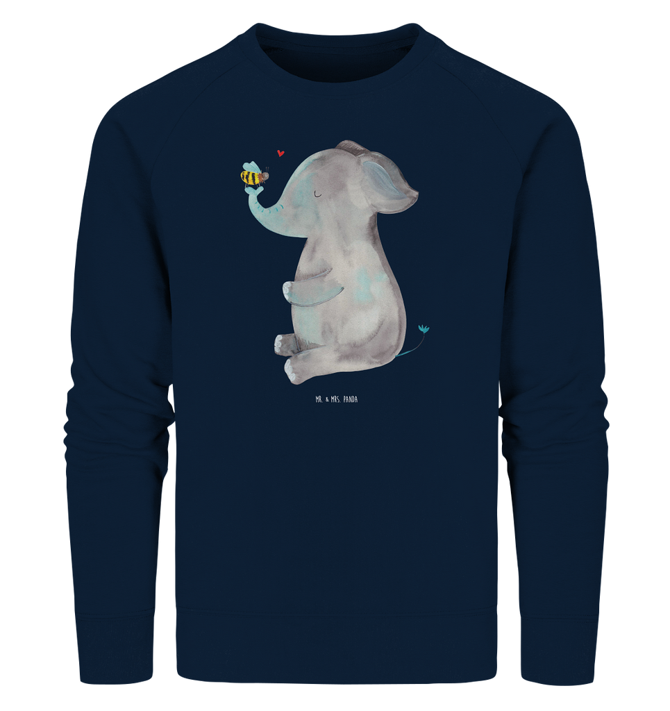 Organic Pullover Elefant Biene Pullover, Pullover Männer, Pullover Frauen, Sweatshirt, Sweatshirt Männer, Sweatshirt Frauen, Unisex, Tiermotive, Gute Laune, lustige Sprüche, Tiere, Elefant, Biene, Liebe, Liebesbeweis, Jahrestag, Liebesgeschenk, Heiratsantrag, Hochzeitsgeschenk, Liebesspruch