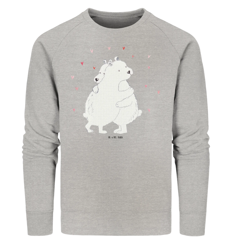 Organic Pullover Eisbär Umarmen Pullover, Pullover Männer, Pullover Frauen, Sweatshirt, Sweatshirt Männer, Sweatshirt Frauen, Unisex, Tiermotive, Gute Laune, lustige Sprüche, Tiere