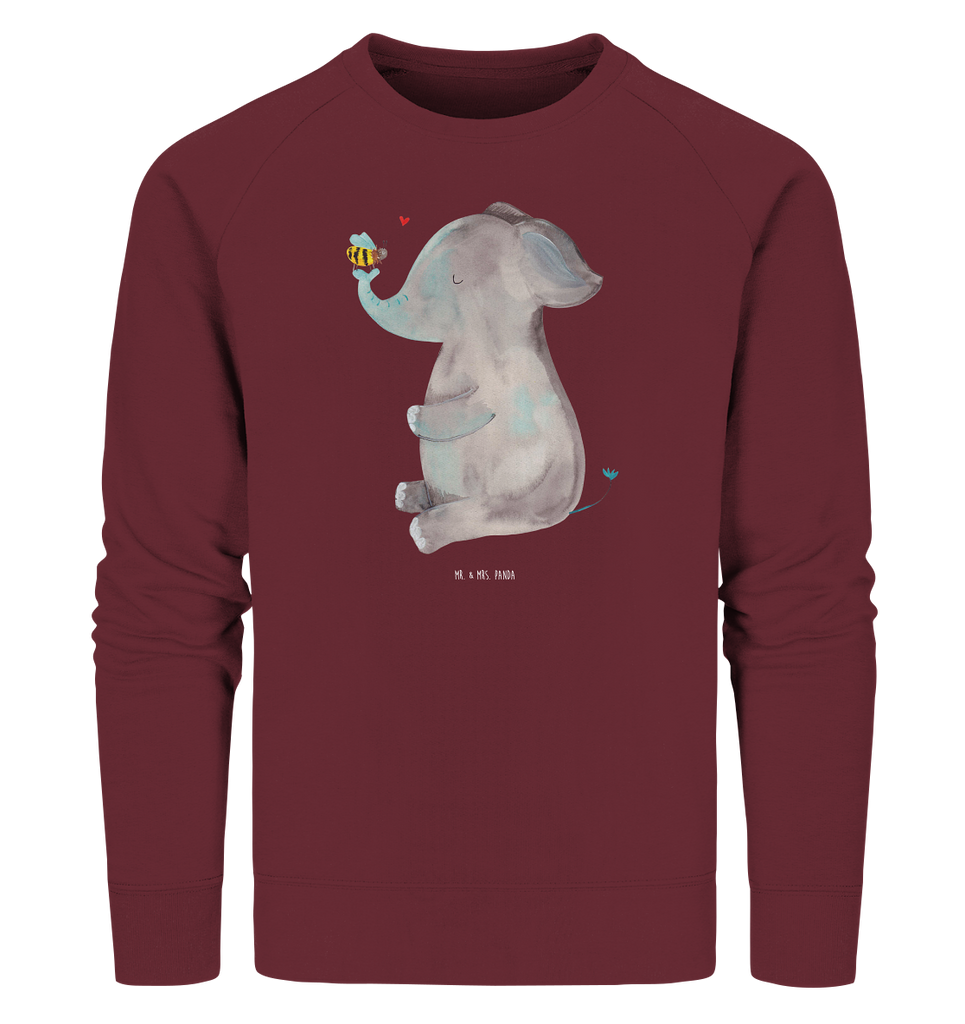 Organic Pullover Elefant Biene Pullover, Pullover Männer, Pullover Frauen, Sweatshirt, Sweatshirt Männer, Sweatshirt Frauen, Unisex, Tiermotive, Gute Laune, lustige Sprüche, Tiere, Elefant, Biene, Liebe, Liebesbeweis, Jahrestag, Liebesgeschenk, Heiratsantrag, Hochzeitsgeschenk, Liebesspruch