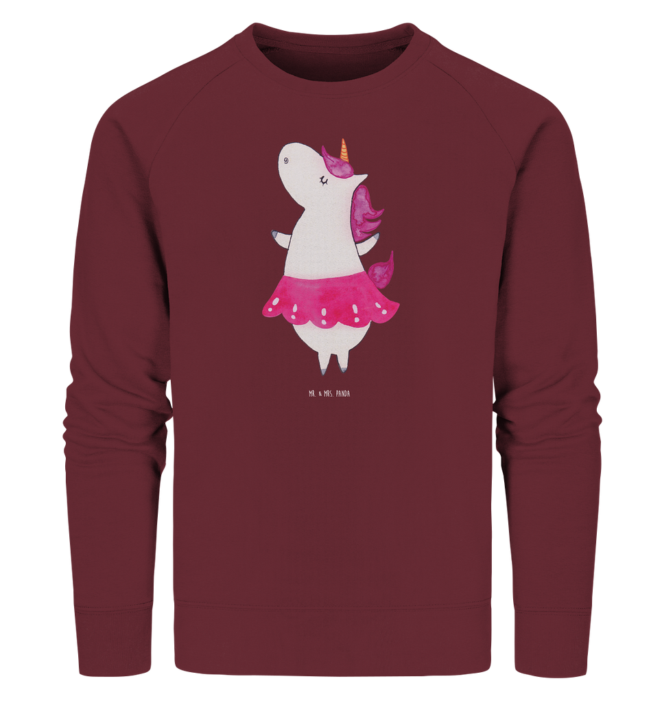 Organic Pullover Einhorn Ballerina Pullover, Pullover Männer, Pullover Frauen, Sweatshirt, Sweatshirt Männer, Sweatshirt Frauen, Unisex, Einhorn, Einhörner, Einhorn Deko, Pegasus, Unicorn, Tanzen, Ballerina, Party, Wohnung, Spaß, Feiern, Geburtstag, Tänzerin, Lebenslust, Lebensfreude