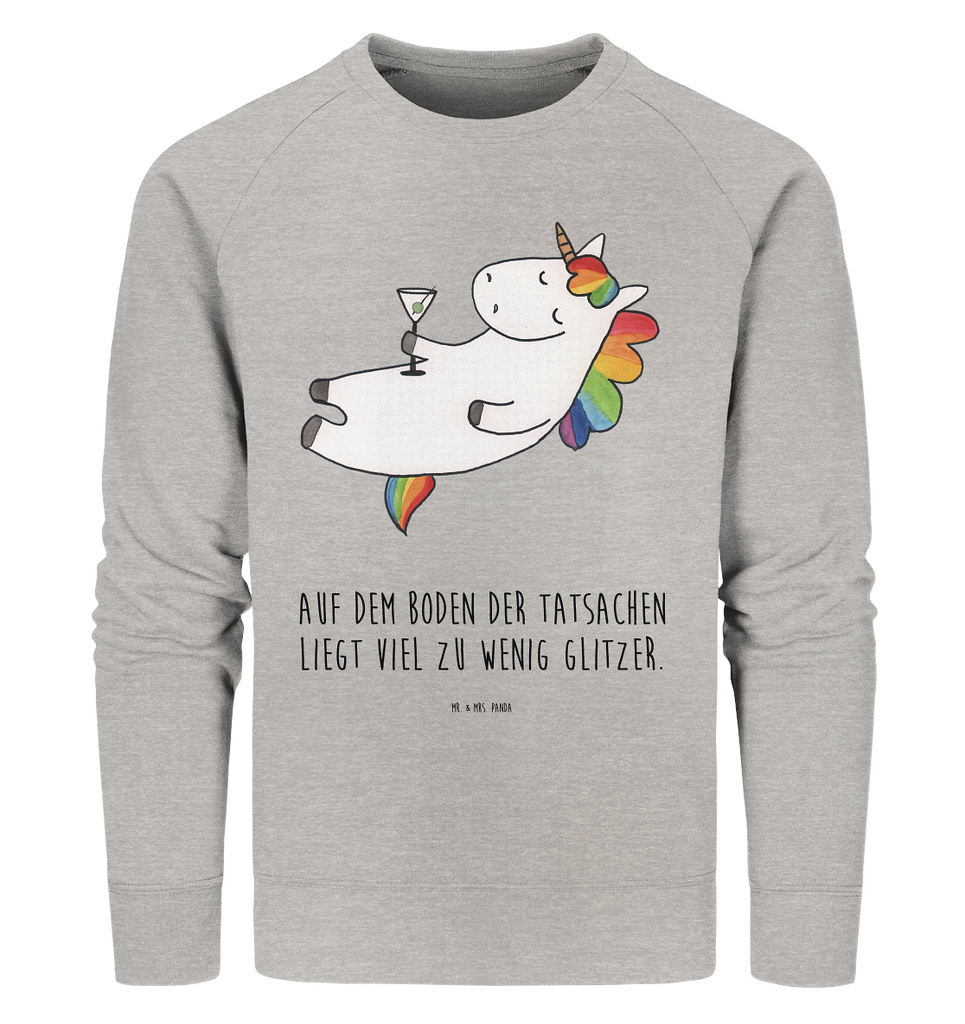 Organic Pullover Einhorn Cocktail Pullover, Pullover Männer, Pullover Frauen, Sweatshirt, Sweatshirt Männer, Sweatshirt Frauen, Unisex, Einhorn, Einhörner, Einhorn Deko, Pegasus, Unicorn, Party, Spaß, Feiern, Caipirinha, Rum, Cuba Libre, Sekt, Freundin, Geburtstag, lustig, witzig, Spruch, Glitzer