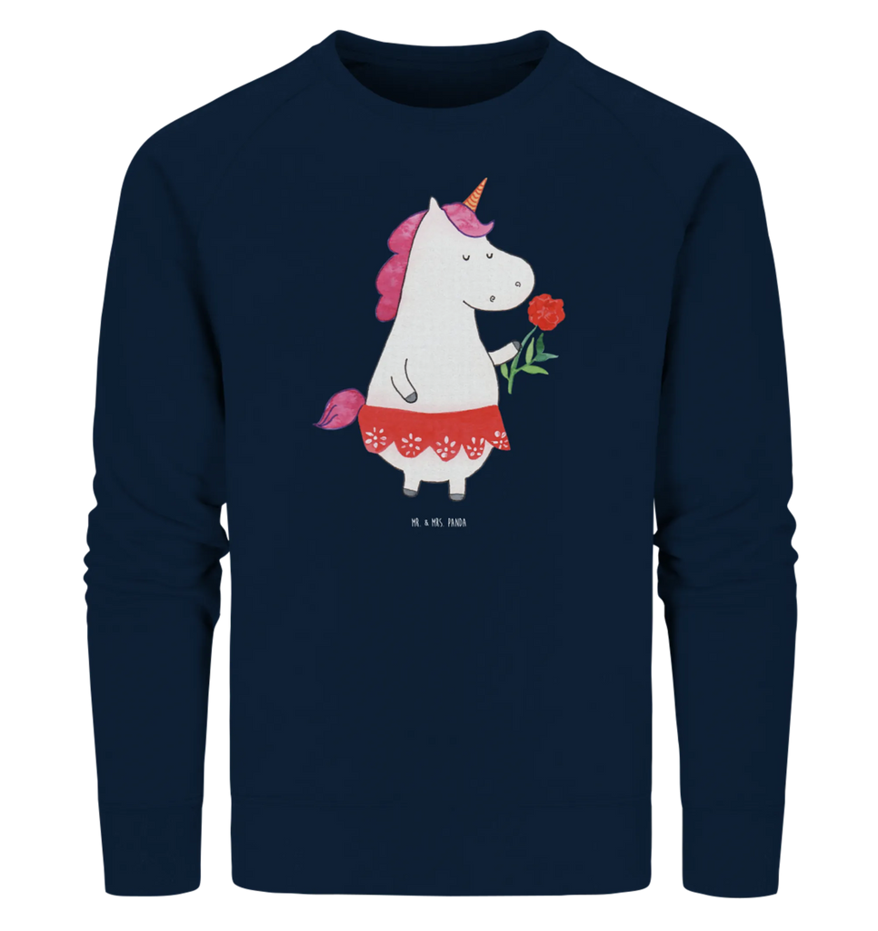 Organic Pullover Einhorn Dame Pullover, Pullover Männer, Pullover Frauen, Sweatshirt, Sweatshirt Männer, Sweatshirt Frauen, Unisex, Einhorn, Einhörner, Einhorn Deko, Unicorn, Dame, Lady, feine Dame, Freundin, Frau, Bachelor, Bachelorette, Abfuhr, Schluss machen, Trennung