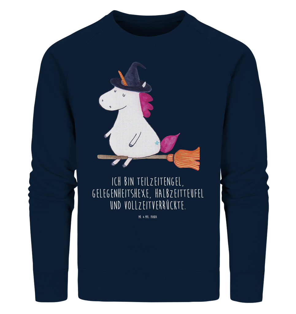 Organic Pullover Einhorn Hexe Pullover, Pullover Männer, Pullover Frauen, Sweatshirt, Sweatshirt Männer, Sweatshirt Frauen, Unisex, Einhorn, Einhörner, Einhorn Deko, Pegasus, Unicorn, Frau, Ehefrau, Hexe, Teufel, Engel, Verrückte, Freundin, Leben, Zicke