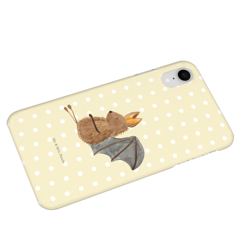 Handyhülle Fledermaus Sitzen Handyhülle, Handycover, Cover, Handy, Hülle, Iphone 10, Iphone X, Tiermotive, Gute Laune, lustige Sprüche, Tiere, Fledermaus, Fledermäuse, Motivation, entspannen